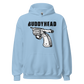 Buddyhead backwards gun logo hoodie